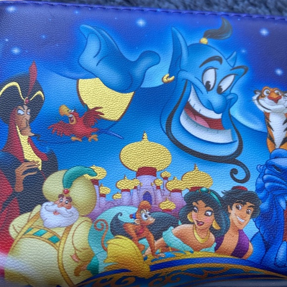 Loungefly Disney Aladdin 30th anniversary zip around wallet NWT - Picture 8 of 8